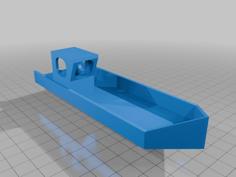 Motorboot/motorboat 3D Printer Model