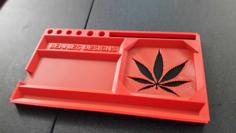 Rolling Tray 3D Printer Model