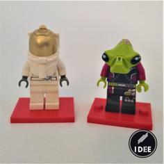 Lego Minifigure Stand 3D Printer Model