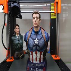 Steve Rogers – Captain America 3D Printer Model