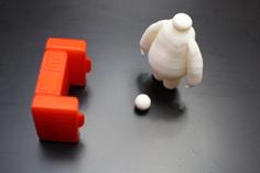 BIG HERO 6 – BAYMAX – NO SUPPORTS 3D Printer Model