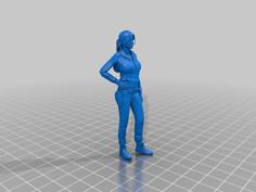 Zoey – (Left 4 Dead) 3D Printer Model