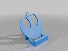 Star Wars Rebel Phone Stand 3D Printer Model