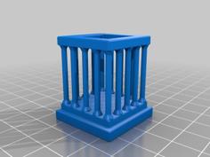 D20 Cage Of Shame 3D Printer Model