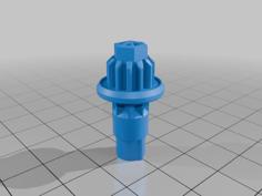 Beyblade X Hex Bit 3D Printer Model