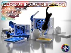 Proteus Solder Station – 80mm Fan 3D Printer Model