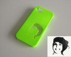 Customizable IPhone Stencil Case 3D Printer Model