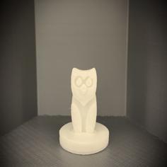 Simple Mini D&D Owl 3D Printer Model