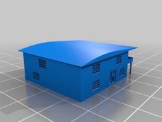 Simple Modern House 3D Printer Model