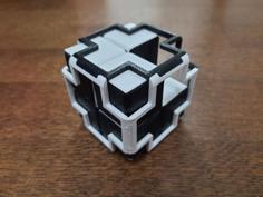 Minus Cube 3D Puzzle / Минус-кубик 3D Printer Model