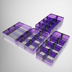 Parametric Stackable Boxes With Grasshopper Download Free Parameter 3D Printer Model