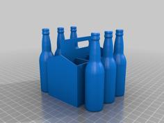 Six Pack O’ Polymers 3D Printer Model