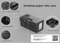 Smoking Paper Rolls Case 3D Printer Model