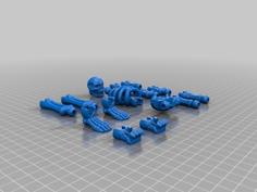 Skelly The Skeleton 3D Printer Model