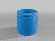 Threaded Container 3D Printer Model