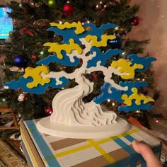 Standing Tree Puzzle 3D Printer Model