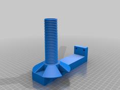 Filament Support To Screw To The Wall Or Ceiling 3D Printer Model