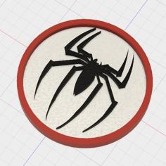 Spiderman Badge 3D Printer Model