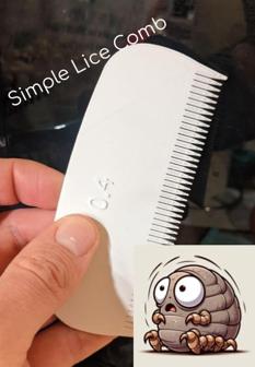 Simple Lice Combs 3D Printer Model