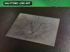 Optical Illusion Line Art – Cat 3D Printer Model