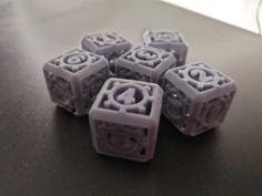 Hollow Dice 3D Printer Model