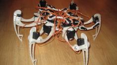 Printable Hexapod 3D Printer Model