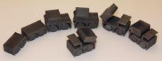 Tiny Toy Dump Truck 3D Printer Model