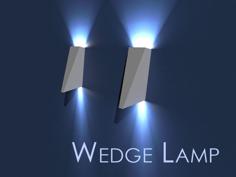 Wedge Lamp 3D Printer Model