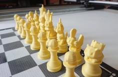 Low Poly Pokémon Chess Set 3D Printer Model