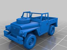 Land Rover S3a Lightweight Soft Top 3D Printer Model