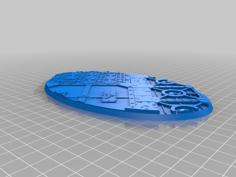 170mm Empire Sector Themed Knight Bases 3D Printer Model