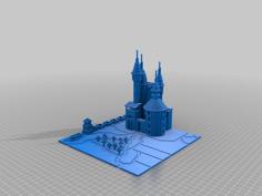 Minecraft Castle 3D Printer Model