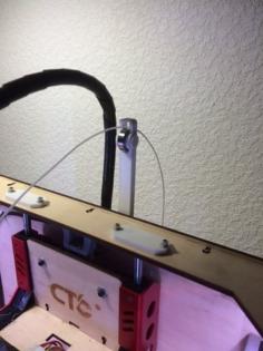 Ball-Bearing Filament Guide 3D Printer Model