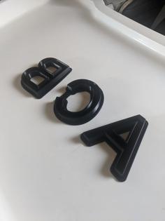 Alphabet Letter Cookie Cutters 3D Printer Model