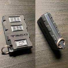 Custom Key Fob For 2020 Toyota Tacoma 3D Printer Model