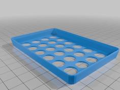 Stackable Card Tray 3D Printer Model