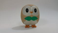 Rowlet – Pokemon Sun & Moon Grass Starter 3D Printer Model