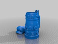 Super Mario Beer Stein 3D Printer Model