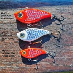 Lipless Crankbait Fishing Lure (easy Print And Build) 3D Printer Model