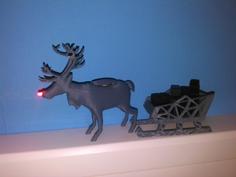 Ludolph The LED Nosed Reindeer 3D Printer Model