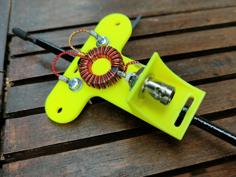 QRP Lightweight Dipole Centerpiece 3D Printer Model