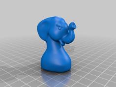 Arimaa Elephant Piece 3D Printer Model