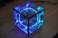 LED Cube CPU Monitor 3D Printer Model