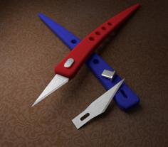 Utility Knife 3D Printer Model