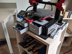 Drawer System For Alfawise U30 3D Printer Model