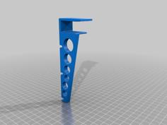 Door Hanger Mount For 3 Hangers 3D Printer Model