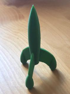 Tintin Rocket 3D Printer Model