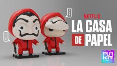 LA CASA DE PAPEL / MONEY HEIST (Netflix Series) 3D Printer Model