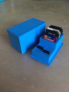 SD/microSD.card Holder. 3D Printer Model