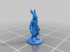 DnD Mini Harengon 3D Printer Model